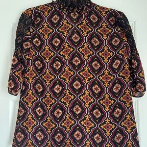 A.L.C Elegant Patterned Silk Women's Top😍